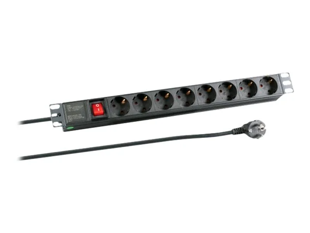 EFB 48,26cm Steckdosenleiste 8fach