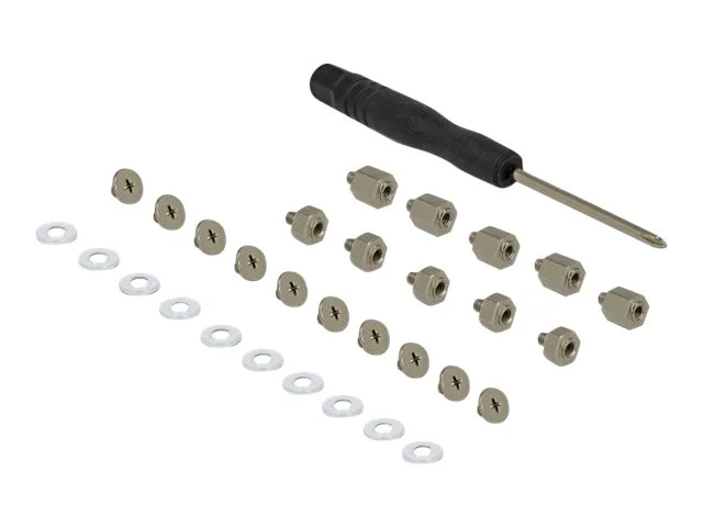 DELOCK ﻿Befestigungsset 31-teilig M.2