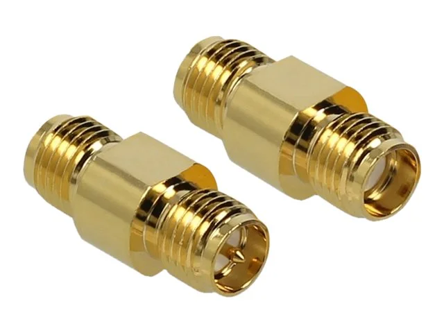 DELOCK Adapter SMA zu RP-SMA 10GHz