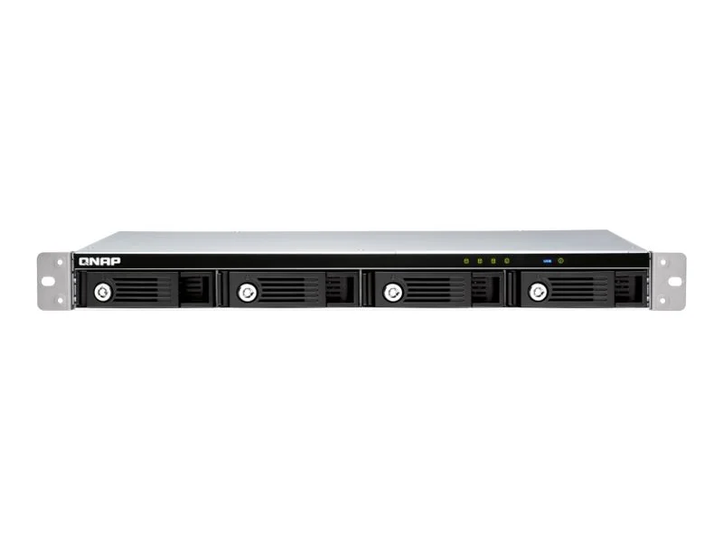 QNAP 4-bay 1U 12 short-depth rackmount