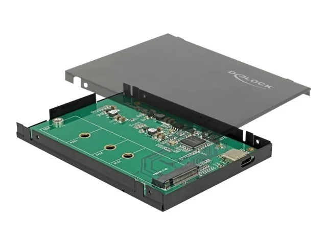 DELOCK Externes 6,35cm Gehäuse M.2 NVMe