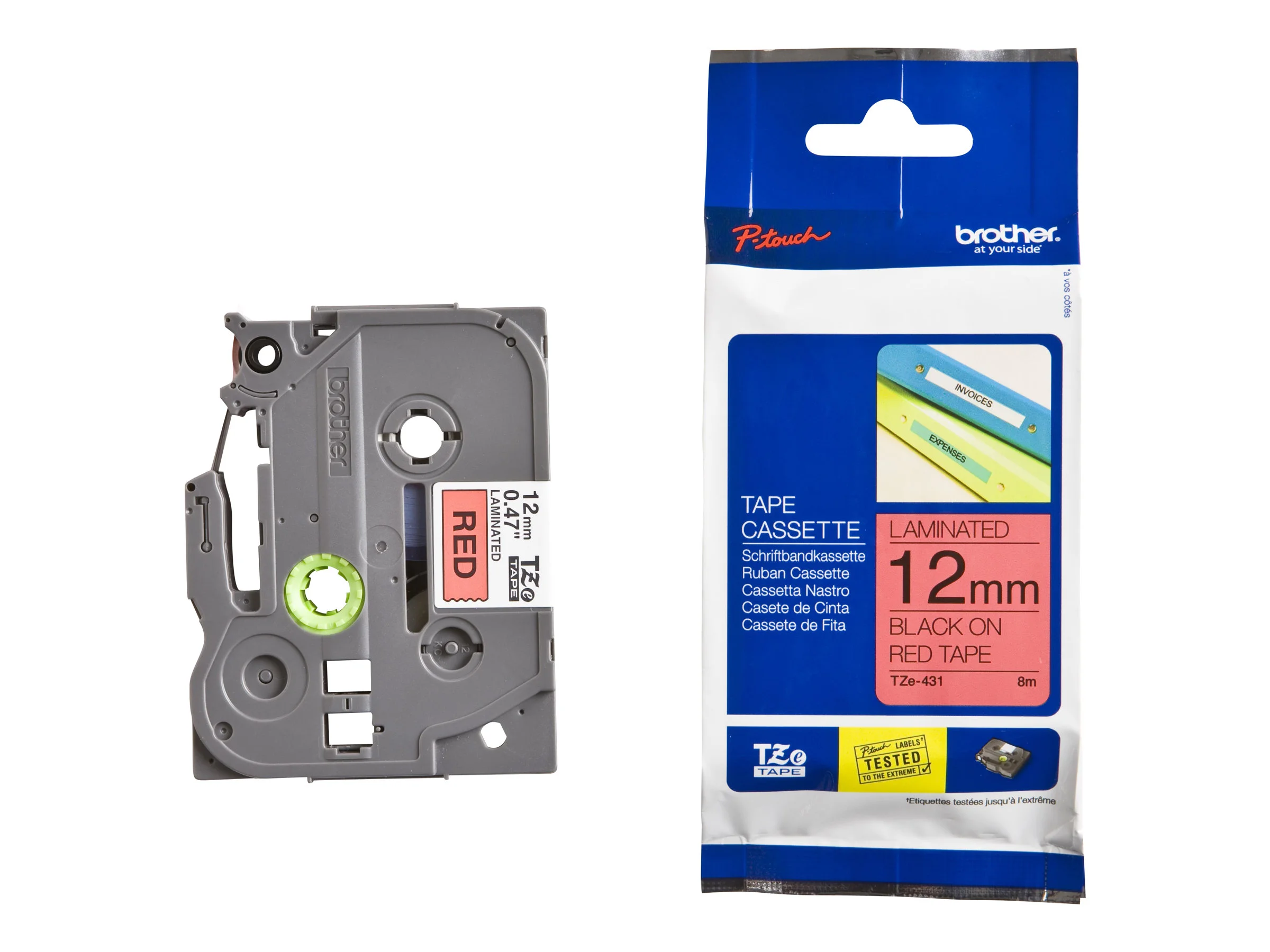 BROTHER TZE431 Schriftbandkassette 12mm