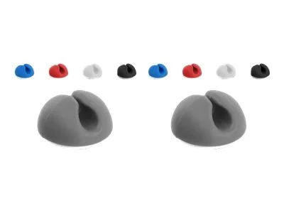 DELOCK Kabelhalter Mini Set 10 St farbig