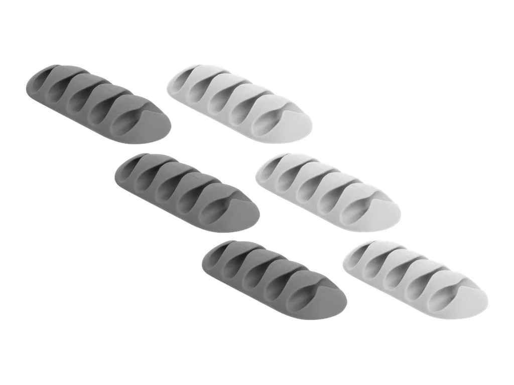 DELOCK Kabelhalter mit 5 Durchführungen