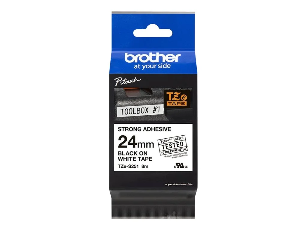 BROTHER TZES251 Schriftbandkassette 24mm