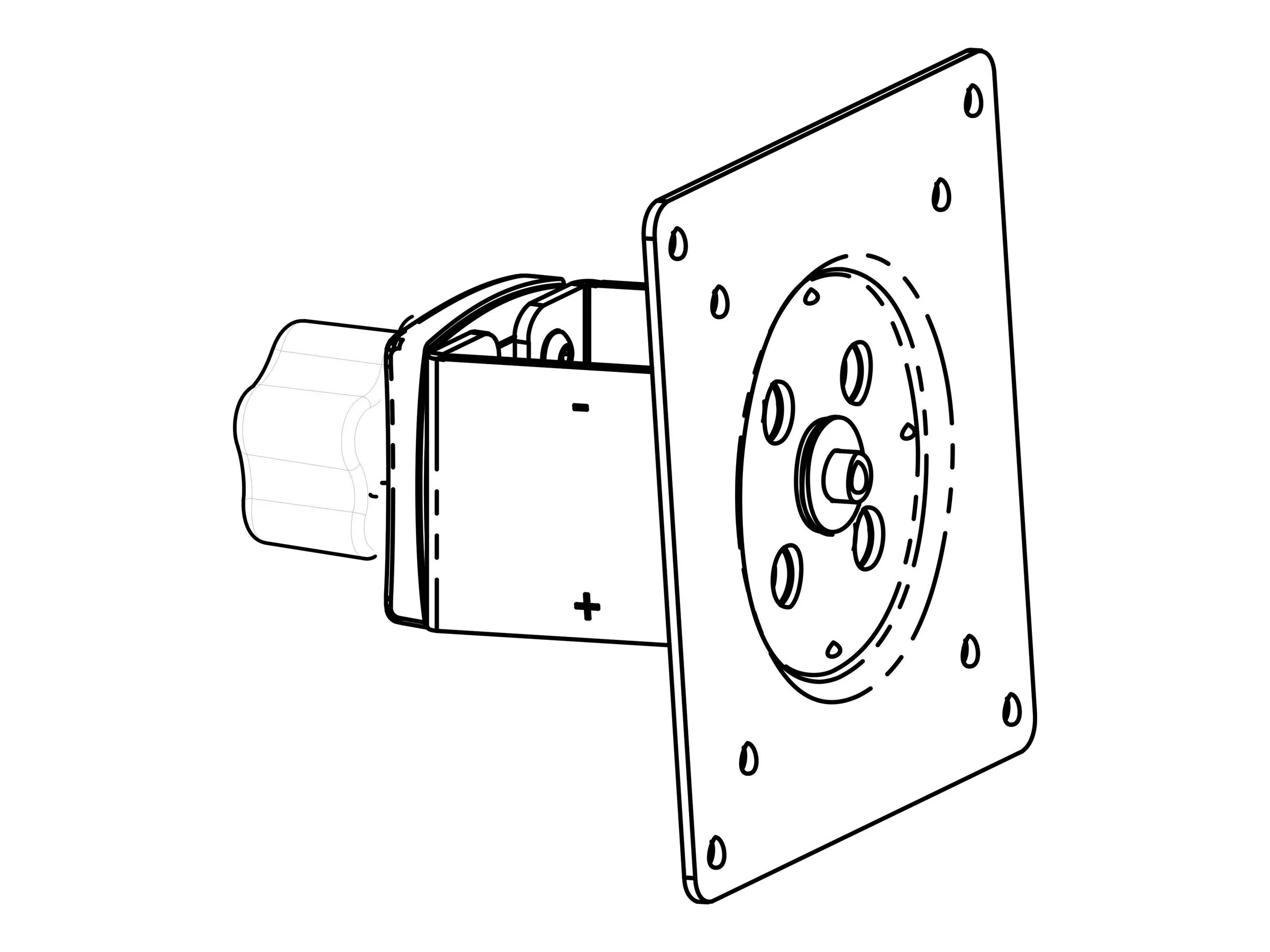 ERGOTRON DS100-Display-Schiebehalterung