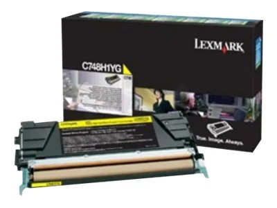 LEXMARK Projekt Toner yellow C748