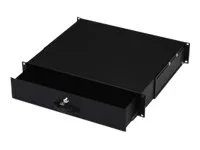 DIGITUS Schublade 2HE schwarz