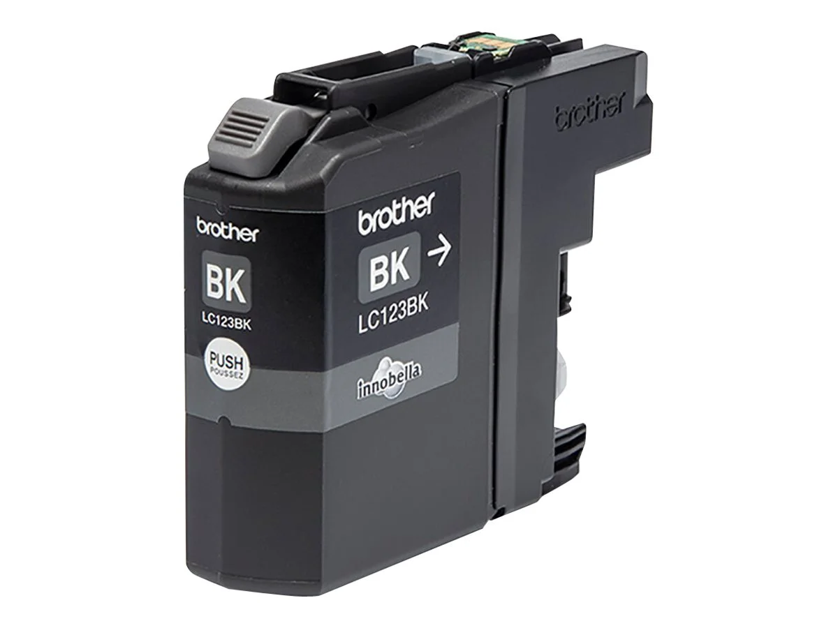 BROTHER LC123BK Tinte schwarz 600Seiten
