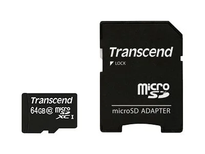 TRANSCEND Premium 64GB microSDXC UHS-I