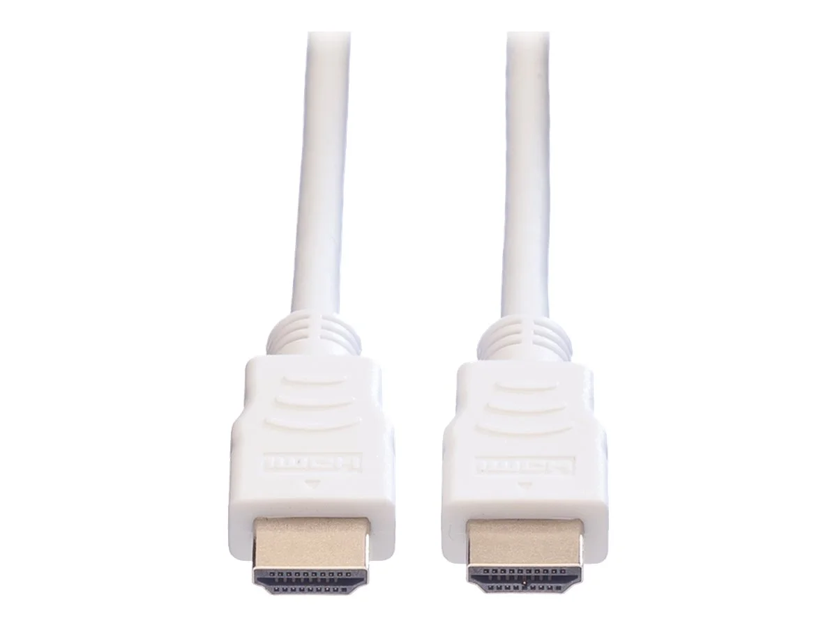 VALUE HDMI High Speed Kabel weiss 7,5m