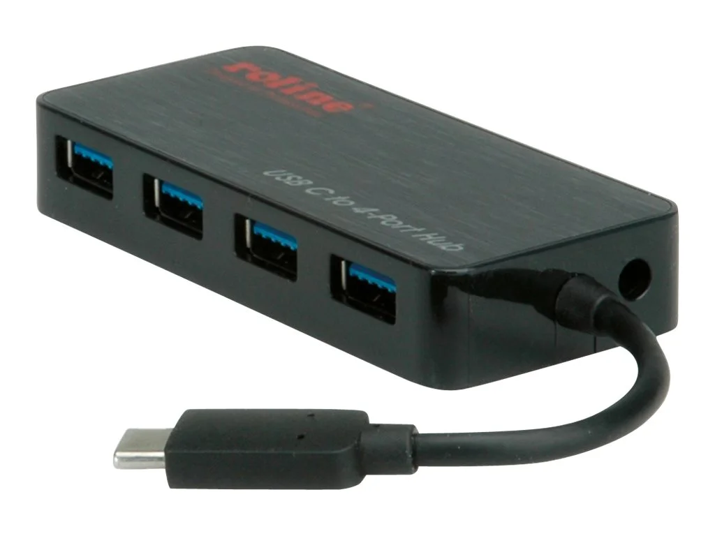 ROLINE USB 3.2 Gen 1 Hub 4fach Typ C