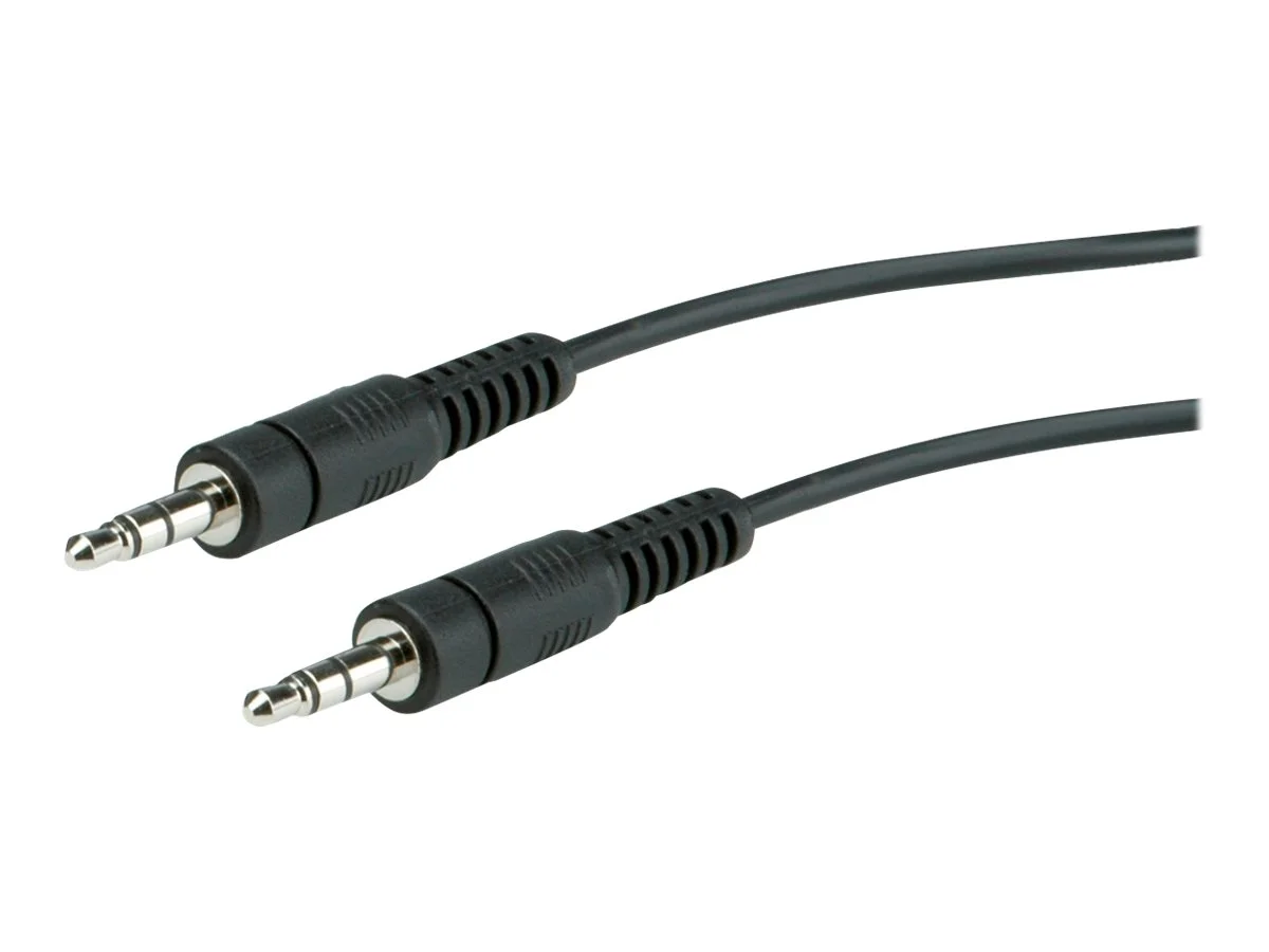 ROLINE 3,5mm Verbindungskabel ST / ST 2m