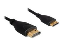 DELOCK Kabel HDMI A > Mini C 1 m Slim