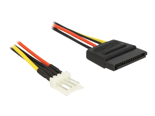 DELOCK Kabel SATA 15 Pin > Floppy 4 Pin