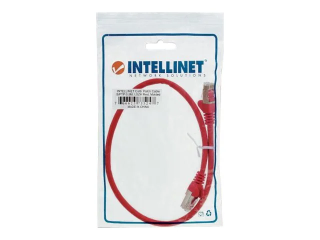 INT Netzwerkkabel Cat6 S/FTP rot 0,5m