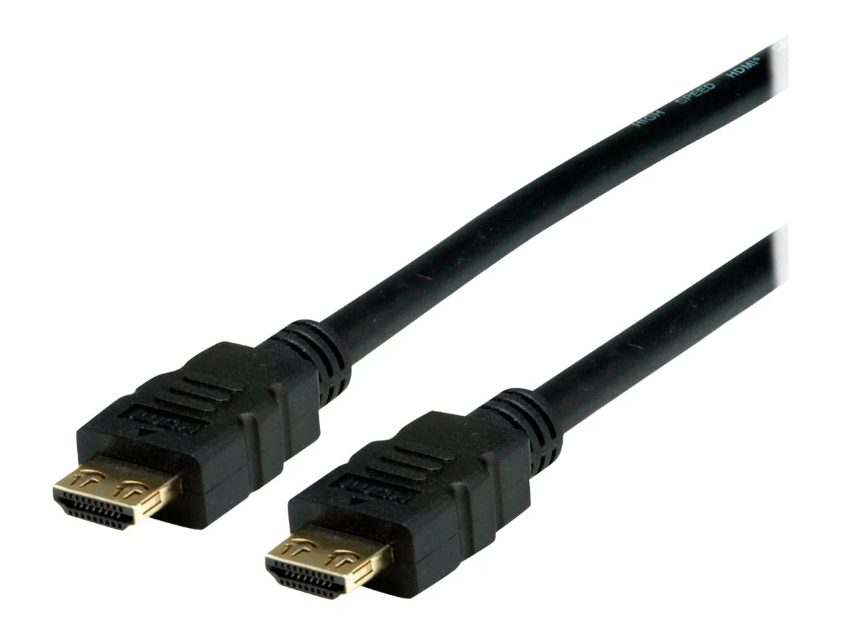 VALUE 4K HDMI Ultra HD Kabel schwarz 1m