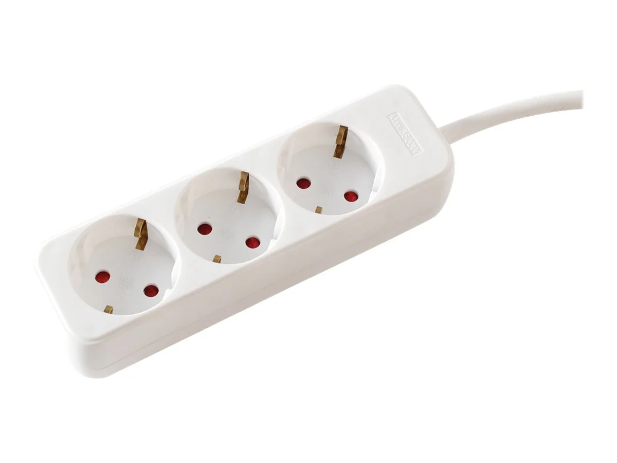 VALUE 3-fach Steckdosenleiste 1,5m