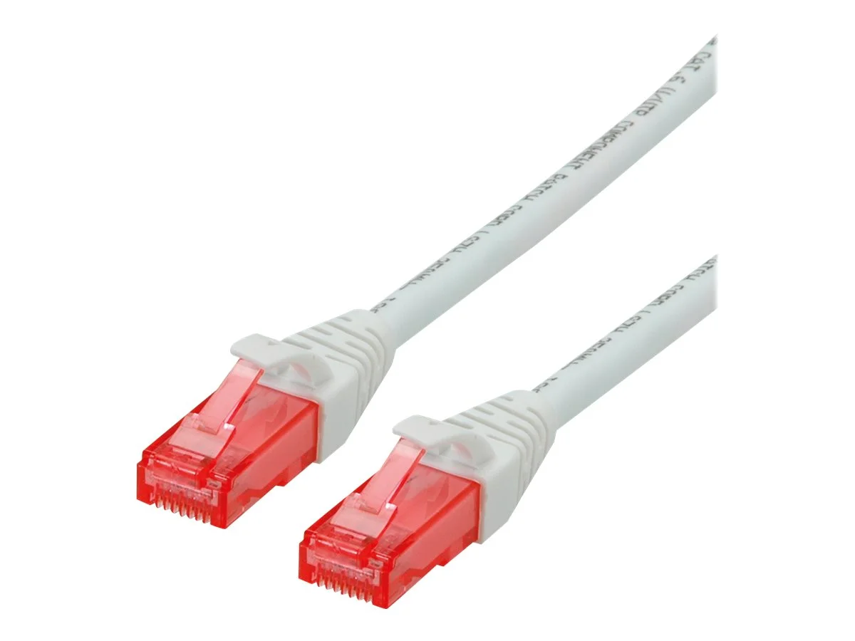 ROLINE Patchkabel Kat.6 UTP weiss 3m