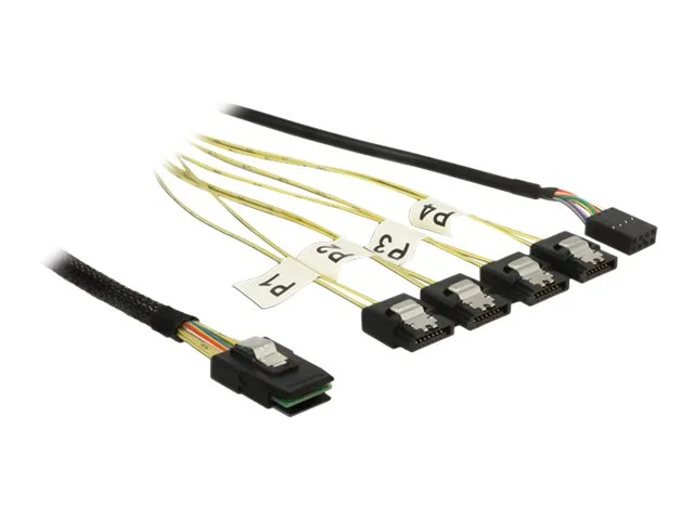 DELOCK Kabel SFF-8087 > 4 x SATA 7 Pin