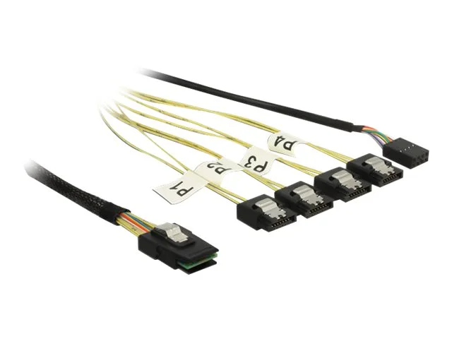 DELOCK Kabel SFF-8087 > 4 x SATA 7 Pin