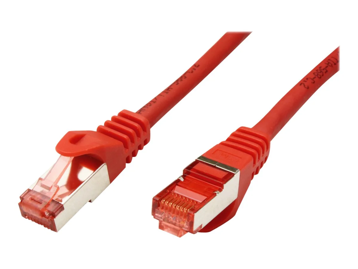 ROLINE Patchkabel Kat.6 S/FTP rot 0,3m