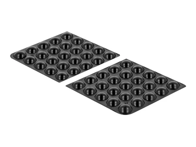 DELOCK Gummifüsse selbstklebend 10 x 3mm