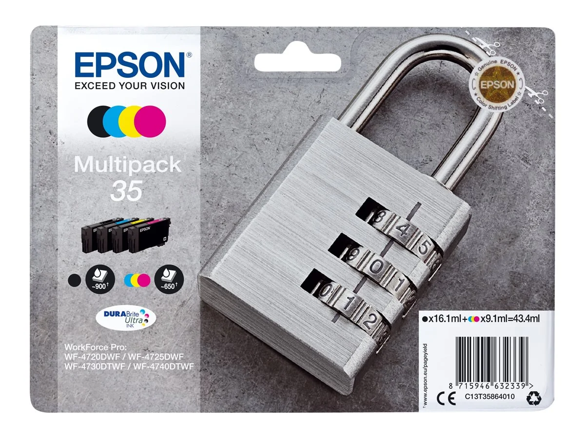 EPSON 2LB 35 Ink Multipack CMYK