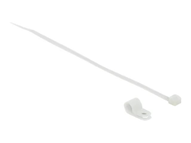 DELOCK Befestigungsschelle 6,4 weiss