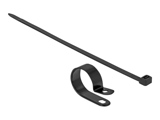 DELOCK Befestigungsschelle 25,4 schwarz