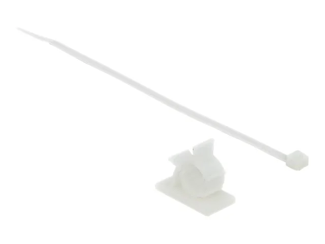 DELOCK Kabelklemme 37 x 18mm weiss