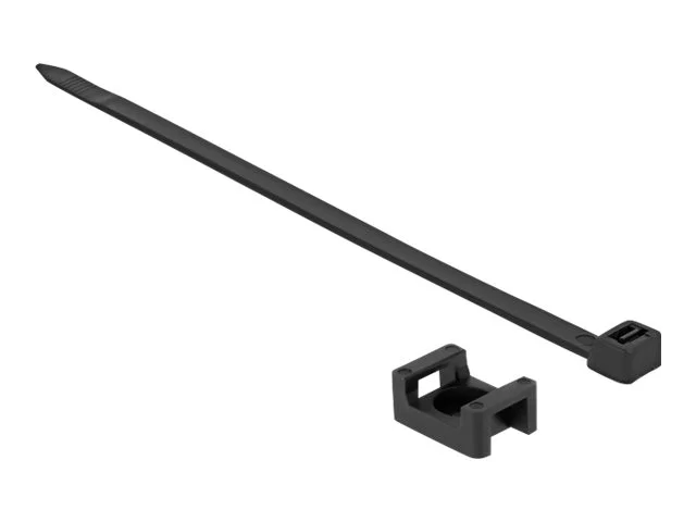 DELOCK Schraubhalter 23 x 16mm schwarz