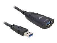 DELOCK Kabel USB 3.0 Verlaeng. aktiv 5 m
