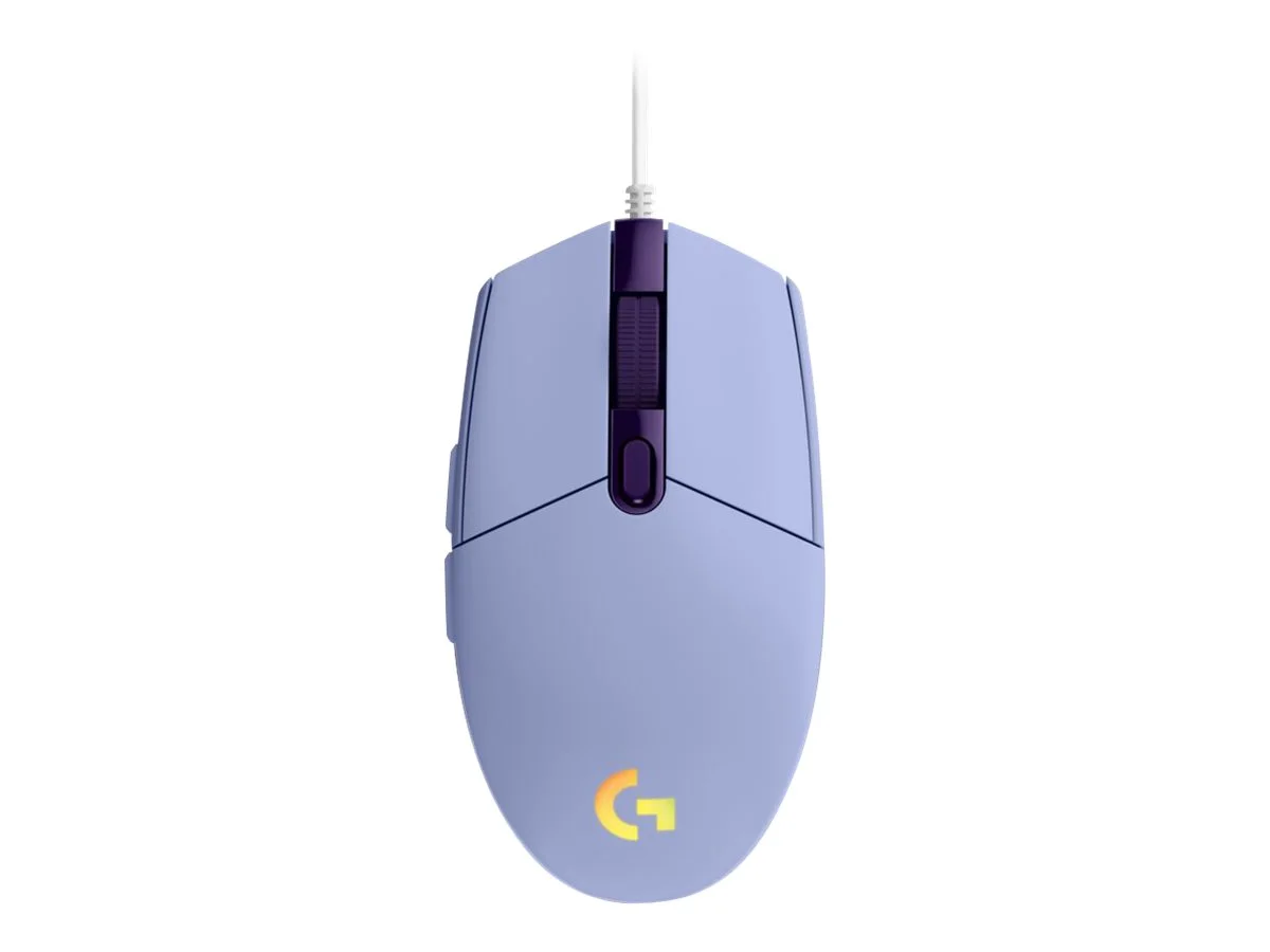 LOGI G203 Lightsync Gaming Mouse LILAC
