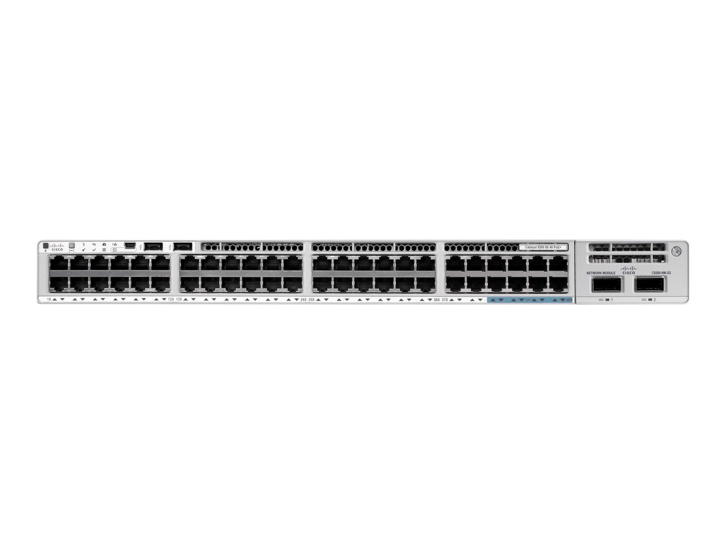 CISCO Catalyst 9200 48-port 8xmGig PoE+