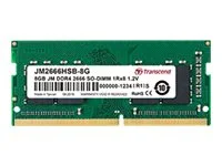 TRANSCEND 8GB JM DDR4 3200 SO-DIMM 1Rx8