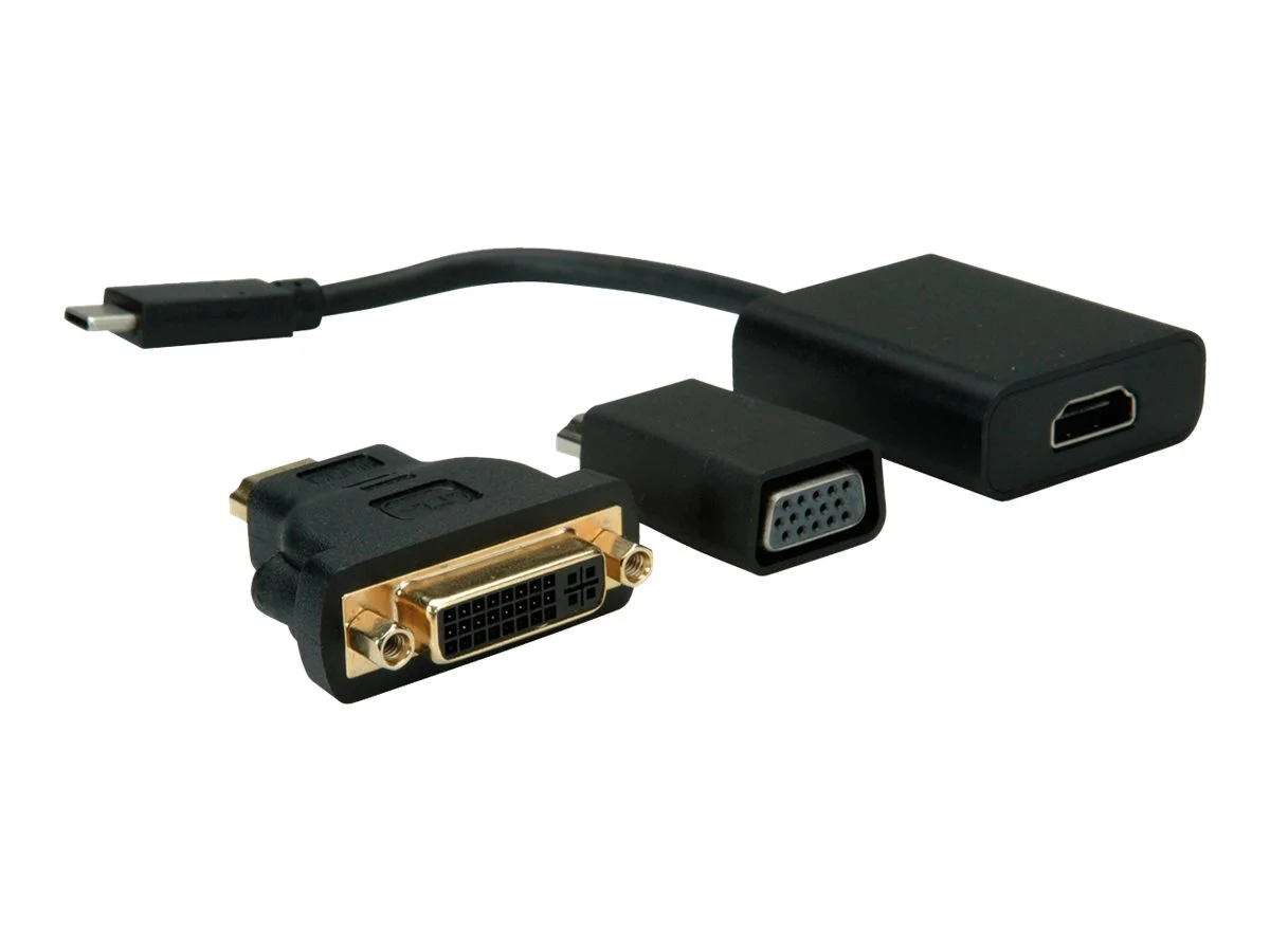 VALUE Display Adapter USB Typ C - VGA