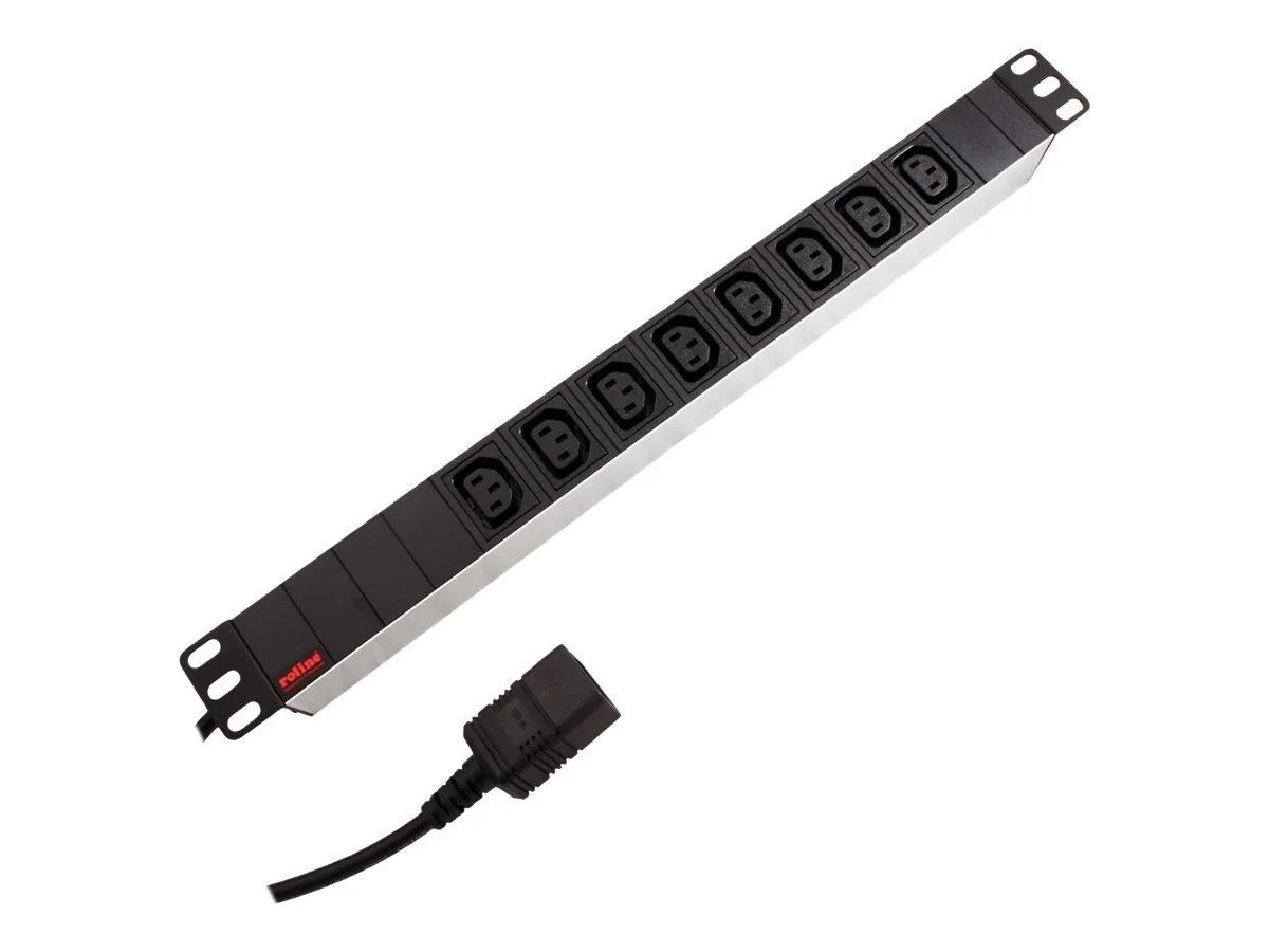 ROLINE 48,28cm Steckdosenleiste 8fach 2m