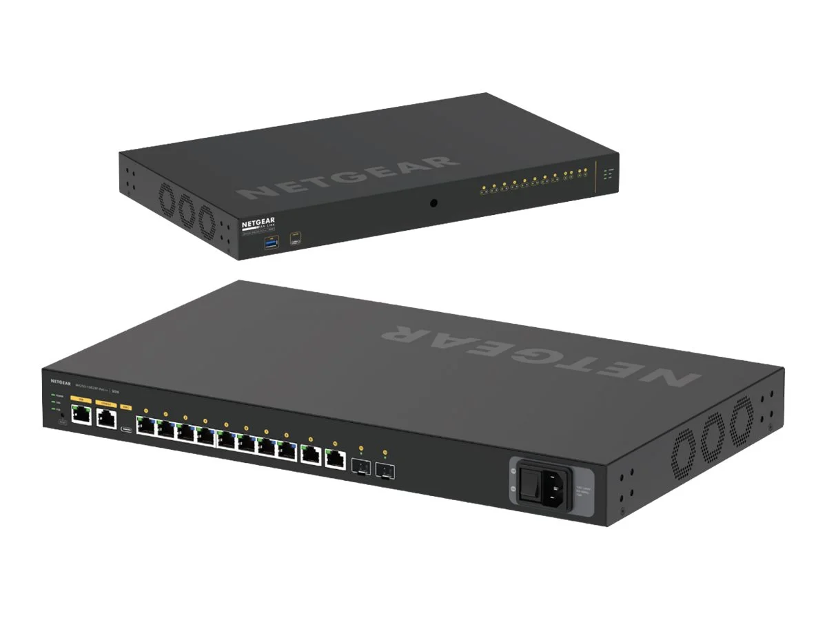 NETGEAR 12-Port AV Line M4250-10G2XF-PoE