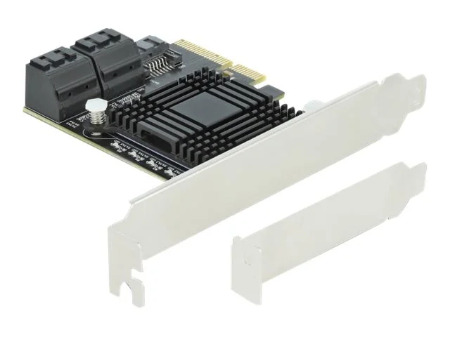 DELOCK 5 Port SATA PCI Express x4 Karte