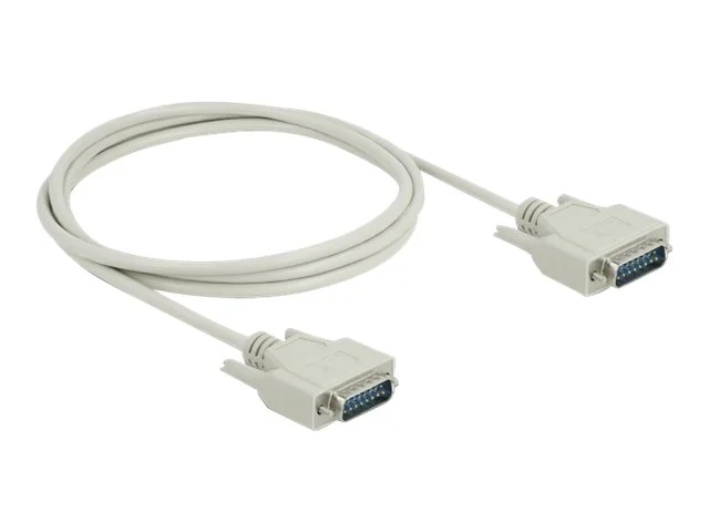 DELOCK Serielles Kabel Sub-D15 2m
