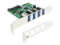 DELOCK PCI Express Karte > 4 x USB 3.0