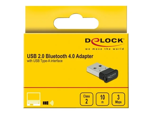 DELOCK USB 2.0 Bluetooth 4.0 Adapter