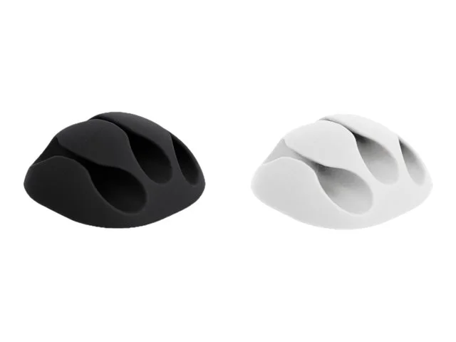 DELOCK Kabelhalter mit 3 Durchführungen