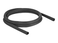 DELOCK Gewebeschlauch 2m x 19mm schwarz