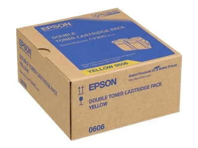 EPSON Toner Double Pack Yellow 7.5kx
