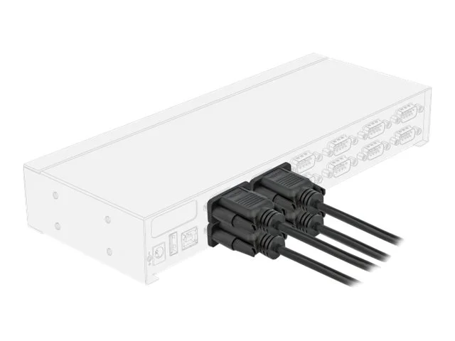 DELOCK Seriell Kabel RS-232 Sub-D9 3m