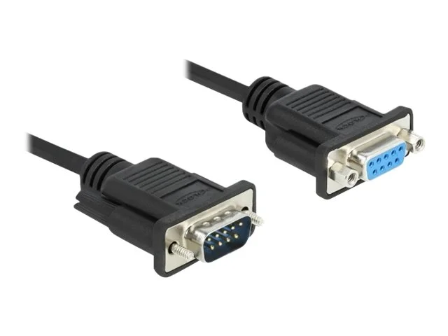 DELOCK Seriell Kabel RS-232 Sub-D9 3m