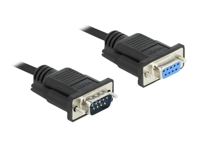 DELOCK Seriell Kabel RS-232 Sub-D9 4m