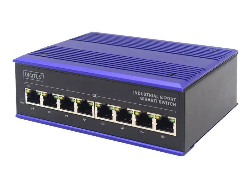 DIGITUS Industrieller 8P Gbit Switch
